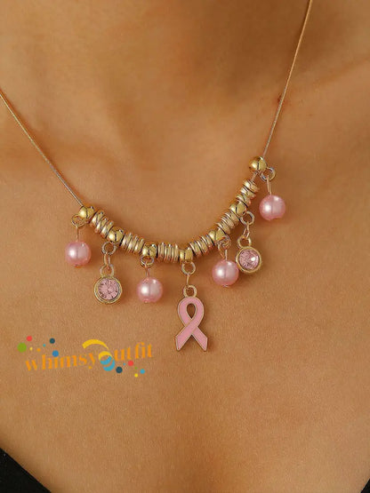 Women’s Breast Cancer Awareness Pink Ribbon Accessories