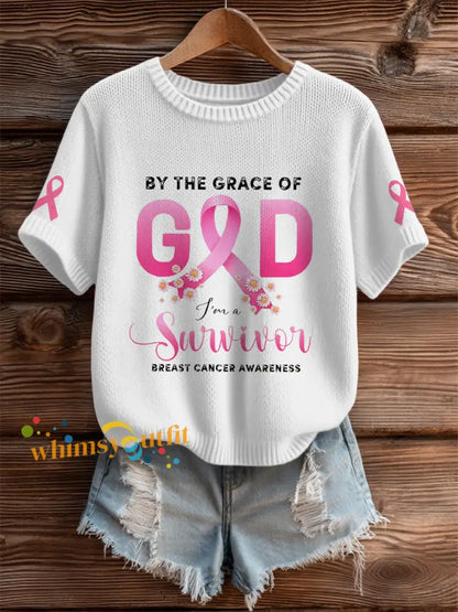 Women’s Breast Cancer Awareness T Shirt White / S