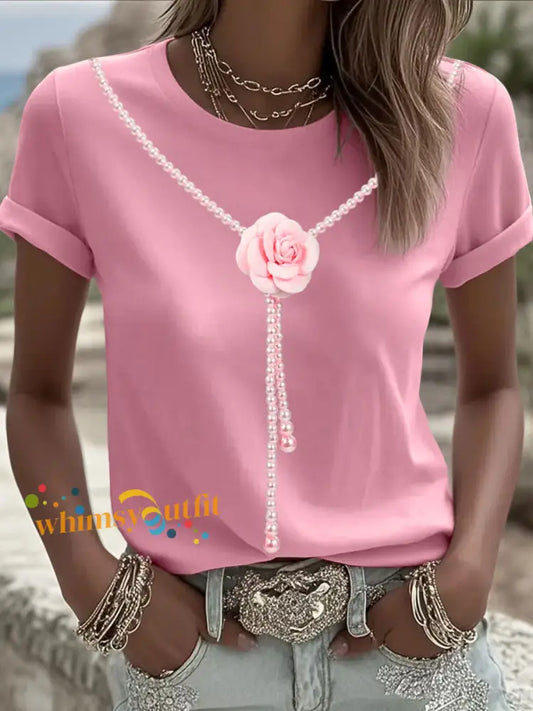 Women’s Breast Cancer T Shirts Pink / S