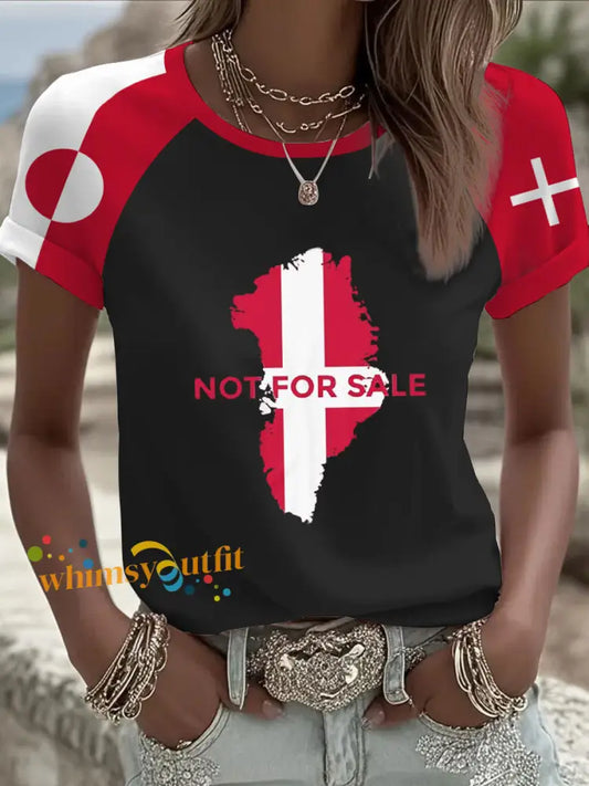 Women’s Greenland T-shirt Black / S