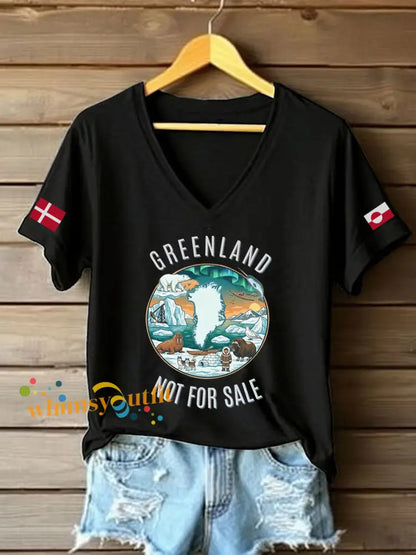 Women’s Greenland T-shirt Black / S
