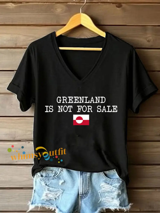 Women’s Greenland T-shirt Black / S