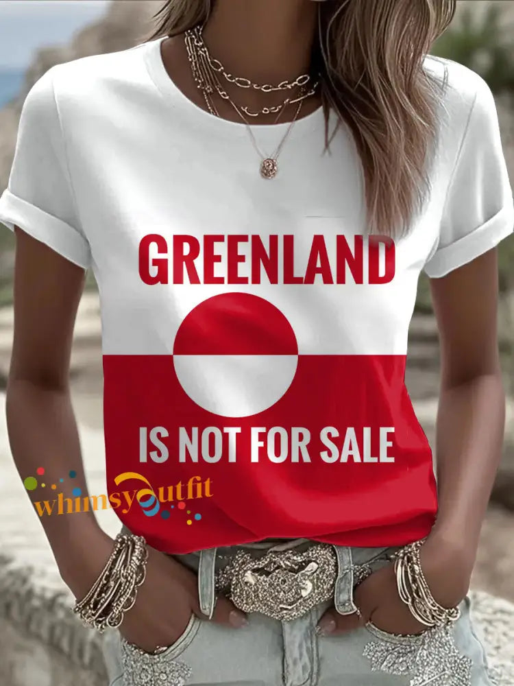 Women’s Greenland T-shirt Mixed Color / S