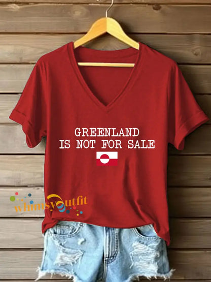 Women’s Greenland T-shirt Red / S