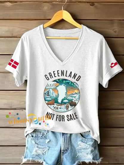 Women’s Greenland T-shirt White / S