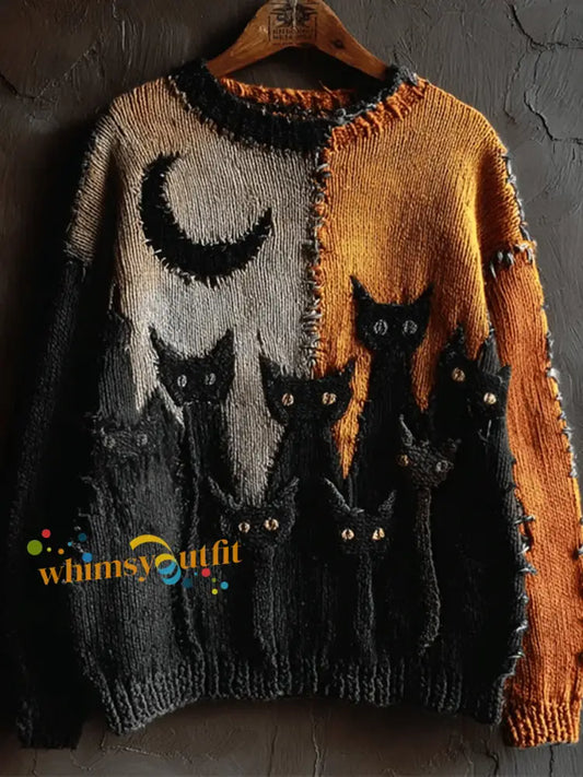 Women’s Halloween loose sweaters As picture / S