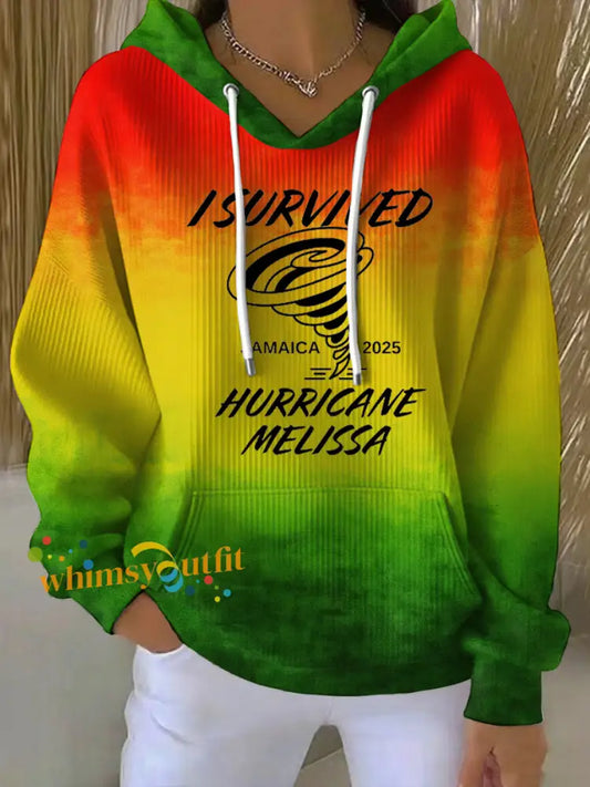 Women’s Jamaica strong Hoodie As picture / S
