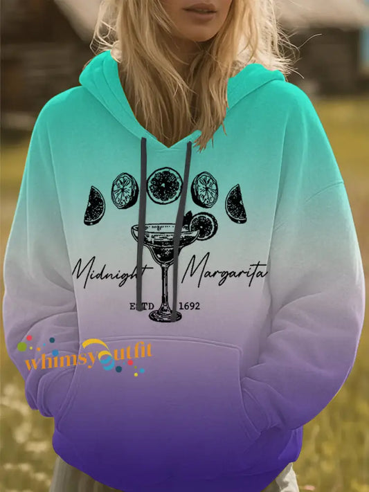 Women’s Midnight Margarita Hoodie As picture / S