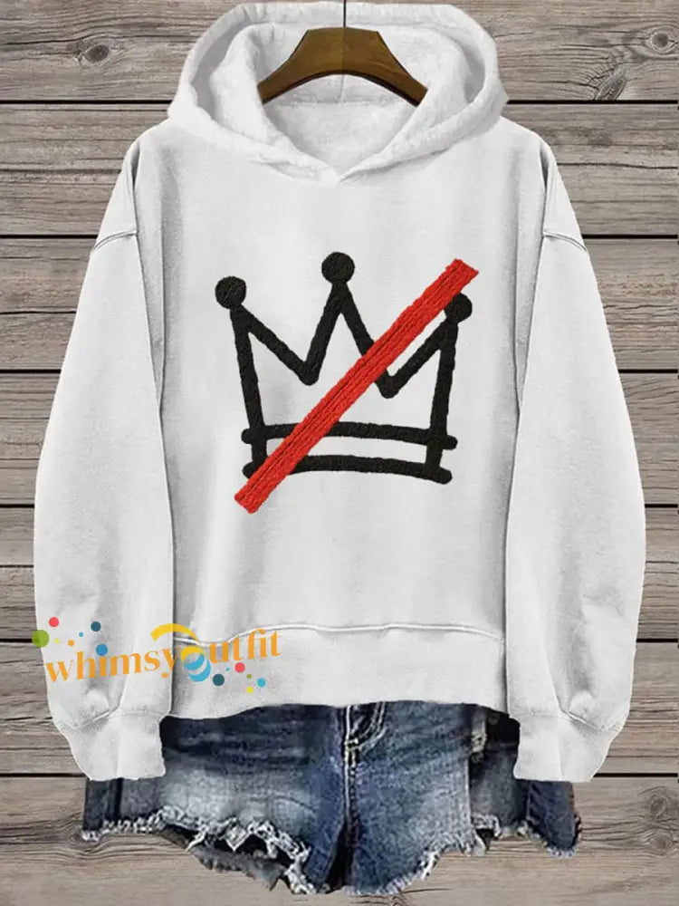 Women’s No Kings Regular Sweatshirt White / S