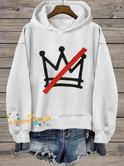 Women’s No Kings Regular Sweatshirt White / S