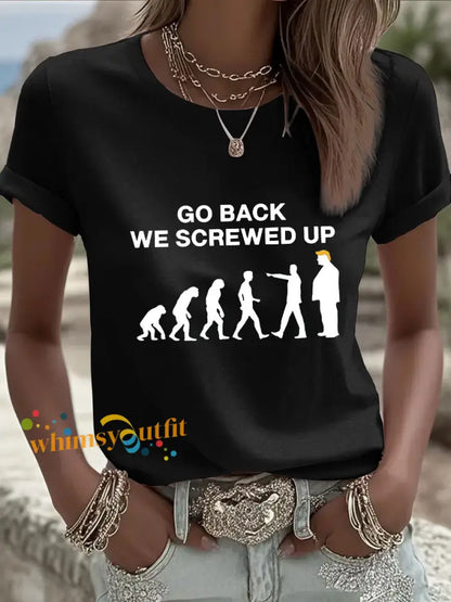 Women’s No Kings T-shirt Black / S