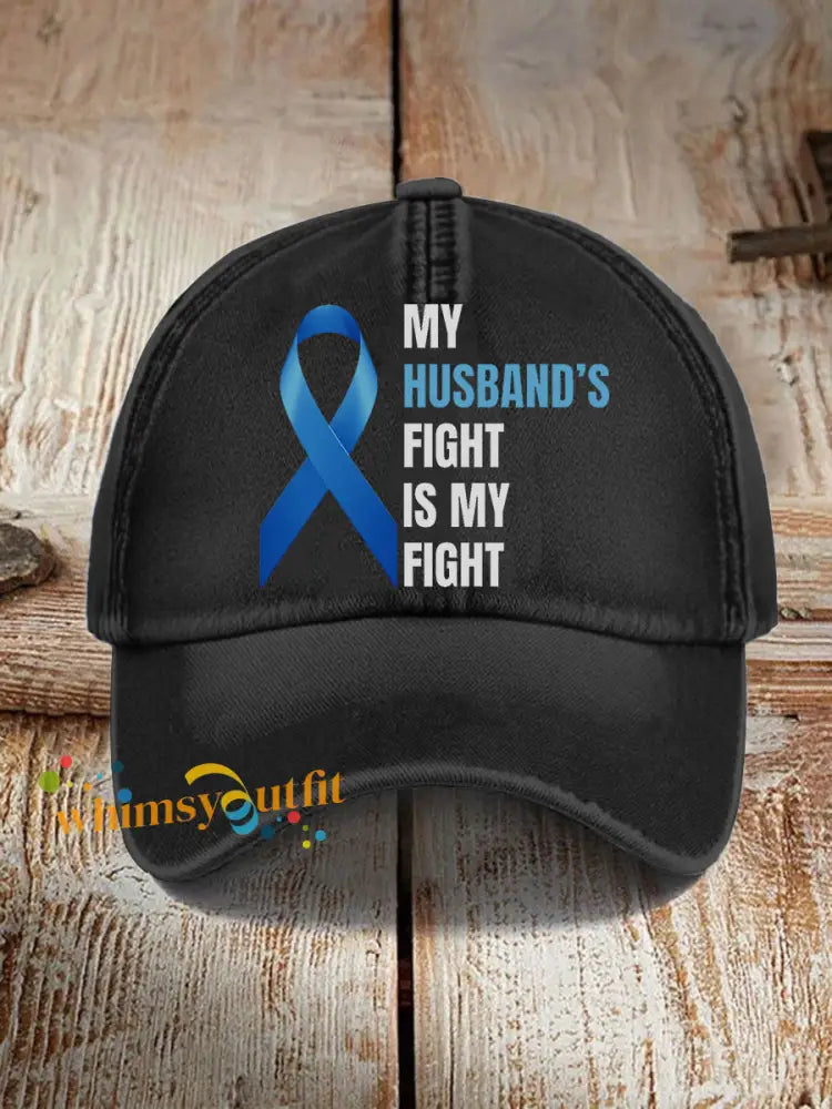 Women’s Prostate Cancer Awareness Hat Black / ONE
