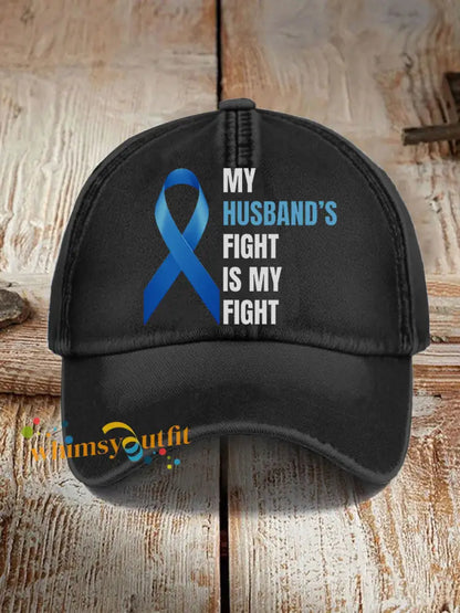 Women’s Prostate Cancer Awareness Hat Black / ONE