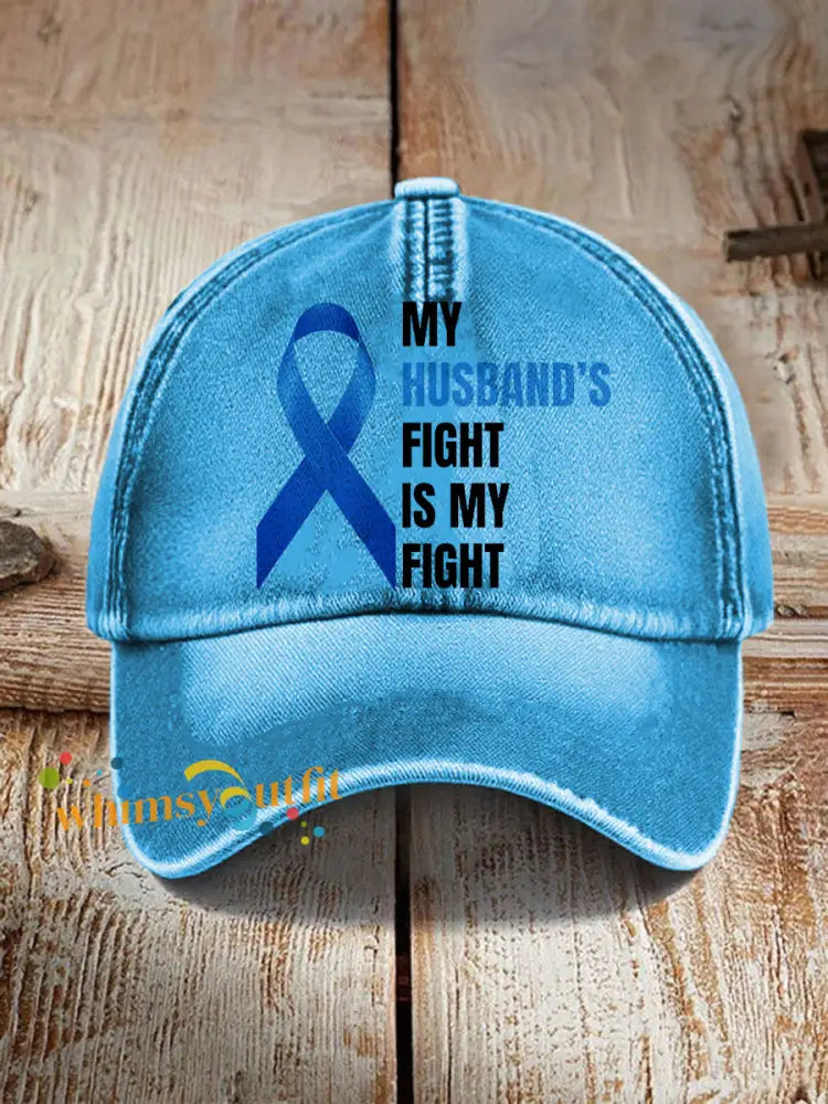 Women’s Prostate Cancer Awareness Hat Light Blue / ONE
