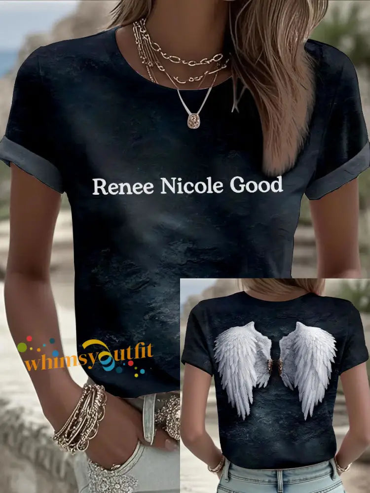 Women’s Renee Nicole Good Angel T-Shirts As picture / S
