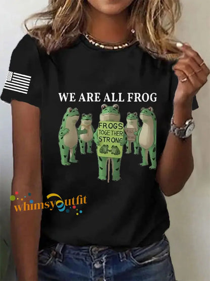 Women’s Resist Frog Short Sleeve T-Shirt Black / S
