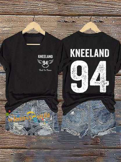 Women’s Retro Rest in Peace 94 Short-sleeved T-shirt Black / S