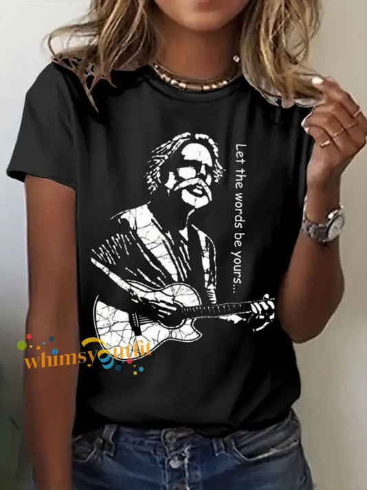 Women’s RIP Bob Weir Short Sleeve T-Shirt Black / S