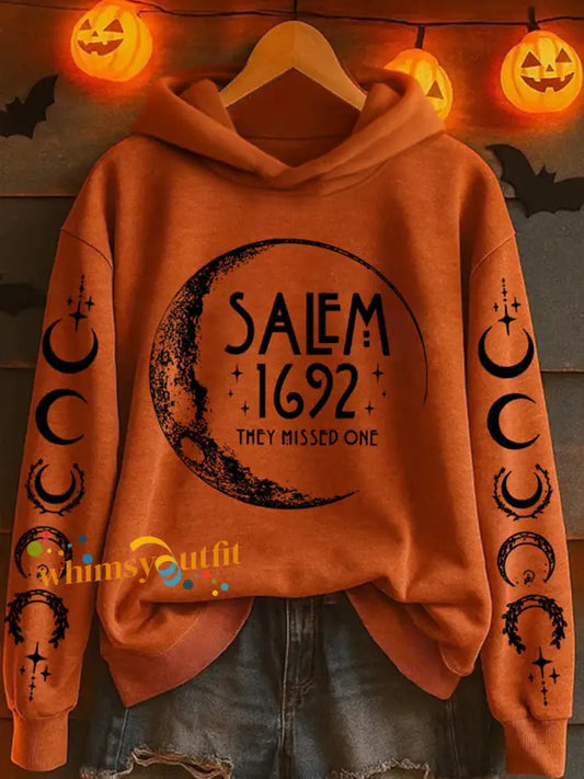 Women’s Salm 1692 They Missed One Regular Sweatshirt Pumpkin Orange / S