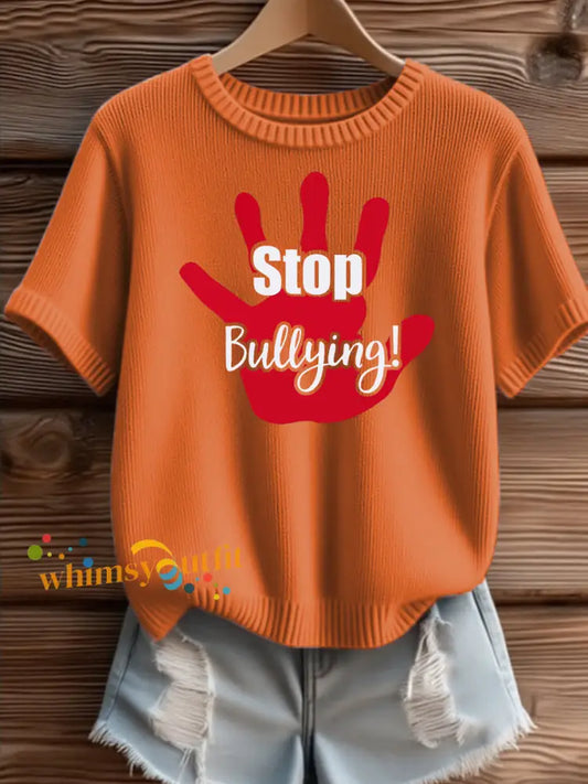 Women’s short sleeved T shirt Orange / S