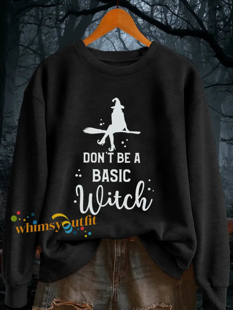 Women’s Witch Sweatshirt Black / S